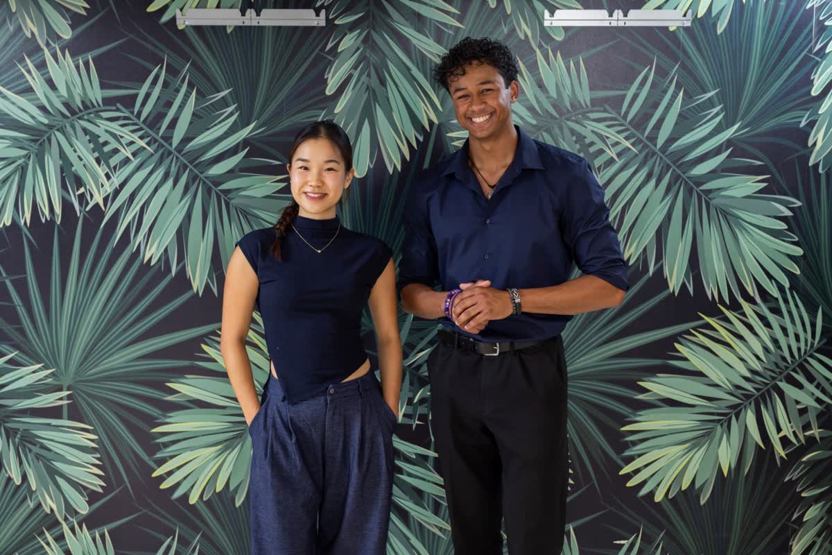 Sophia Mok and Gianni Austin, co-founders of PHLORA Labs